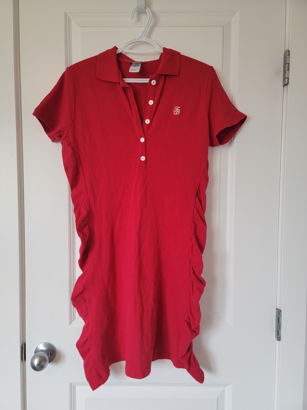 Tommy Bahama Red Polo Dress‎ with Embroidered Logo